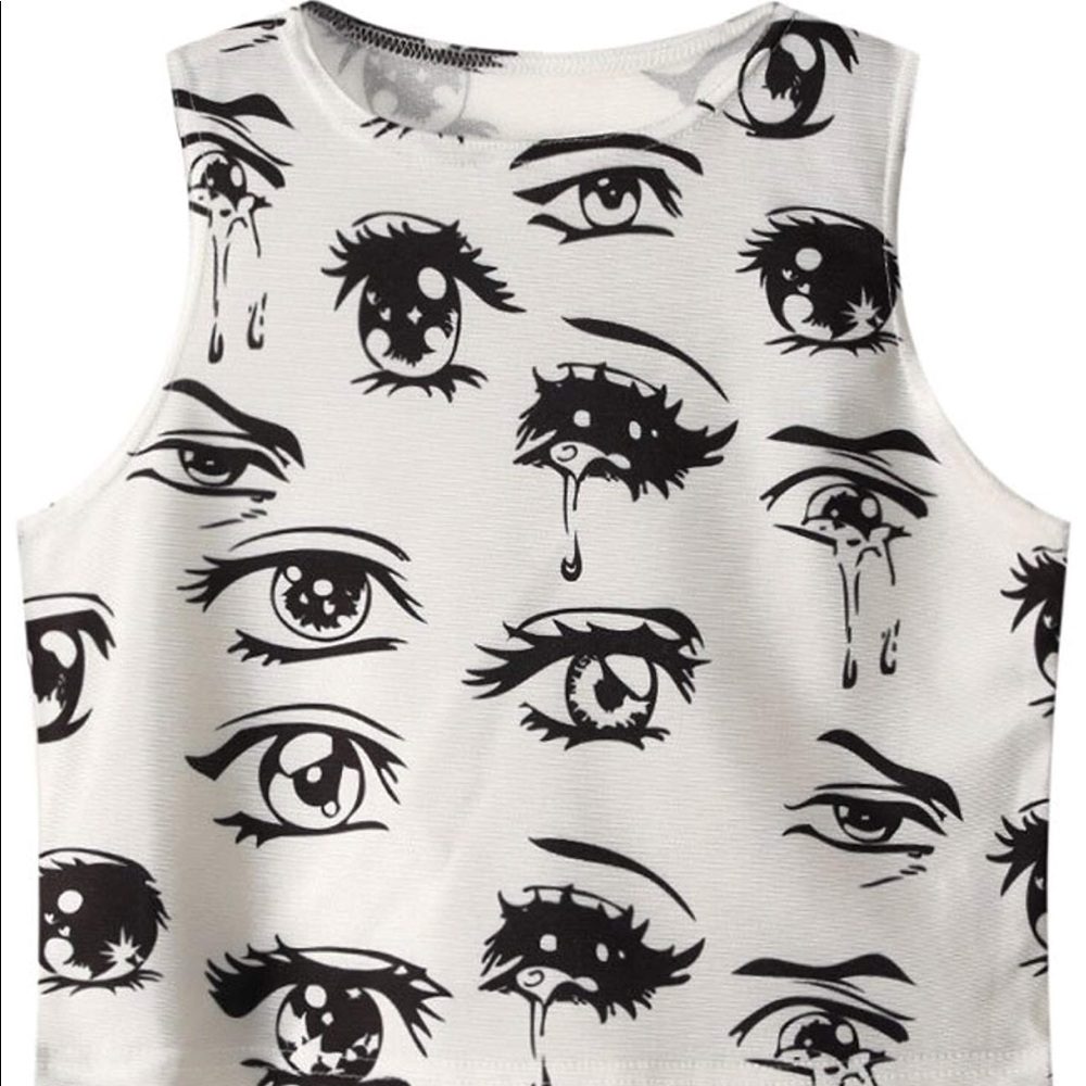 “Eye See You”Crop Top